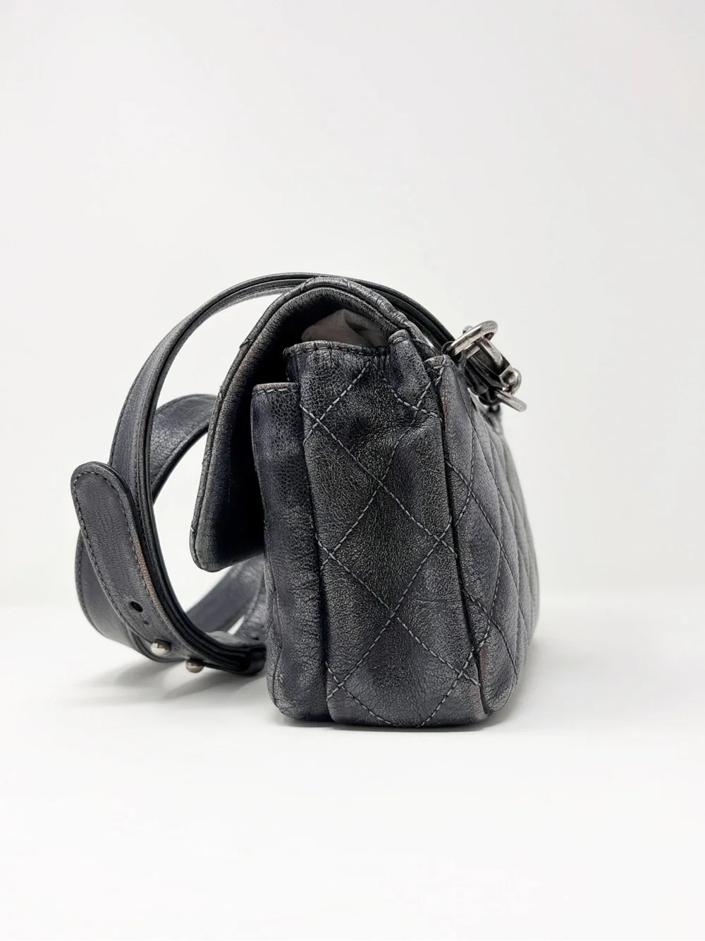 CHANEL Double Carry Small Flap Waist-Crossbody Bag